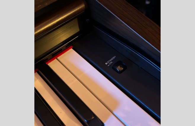 Yamaha YDP-140 Digital Piano | Satin Mahogany Finish | UK Delivery In Days | Warranty | P/X | Finance Options | Includes Stool, Headphones | Used | Serial Number BCOM01407 - Image 8